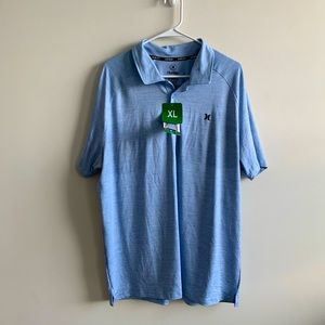 Hurley short sleeve polo shirt NWT